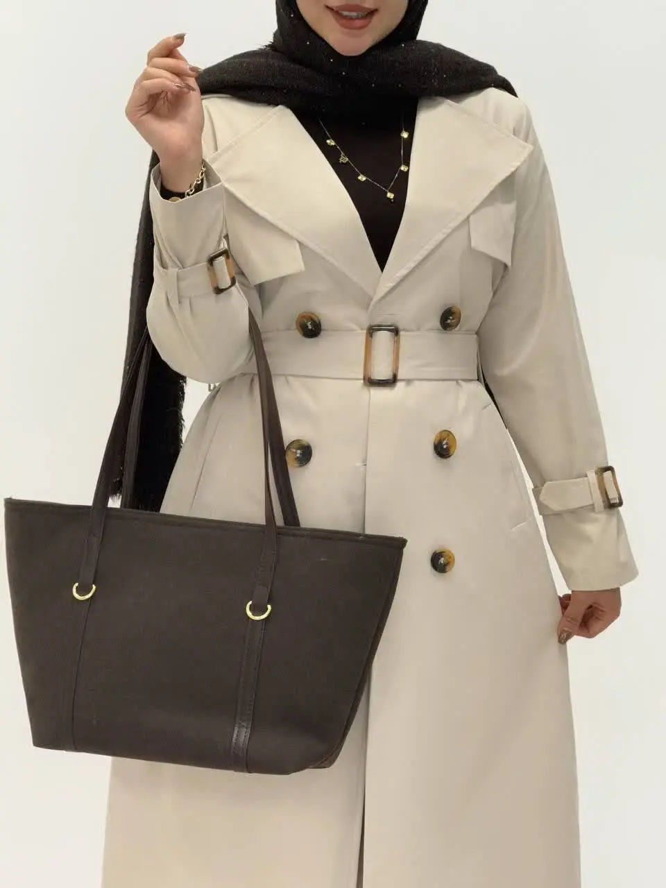 3702-بارونی آستردار خزان (ایراددار)